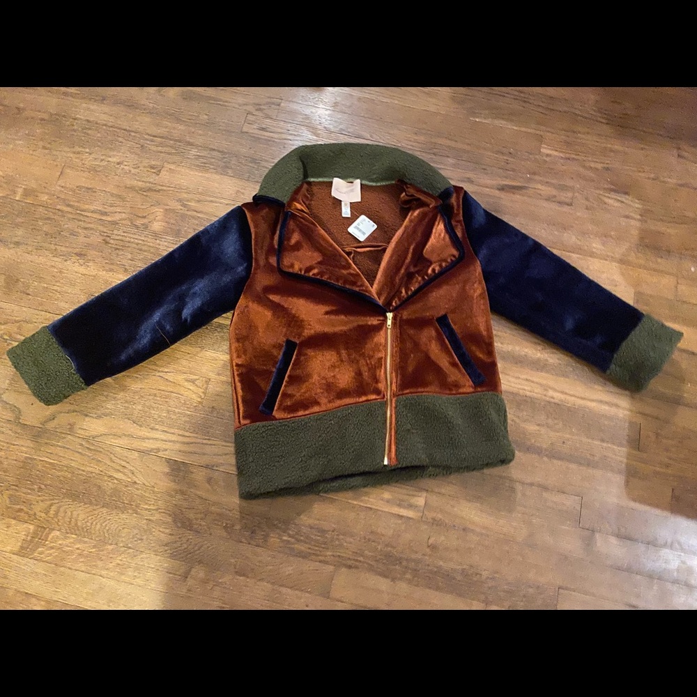 Free People Hutch Velvet jacket NWT